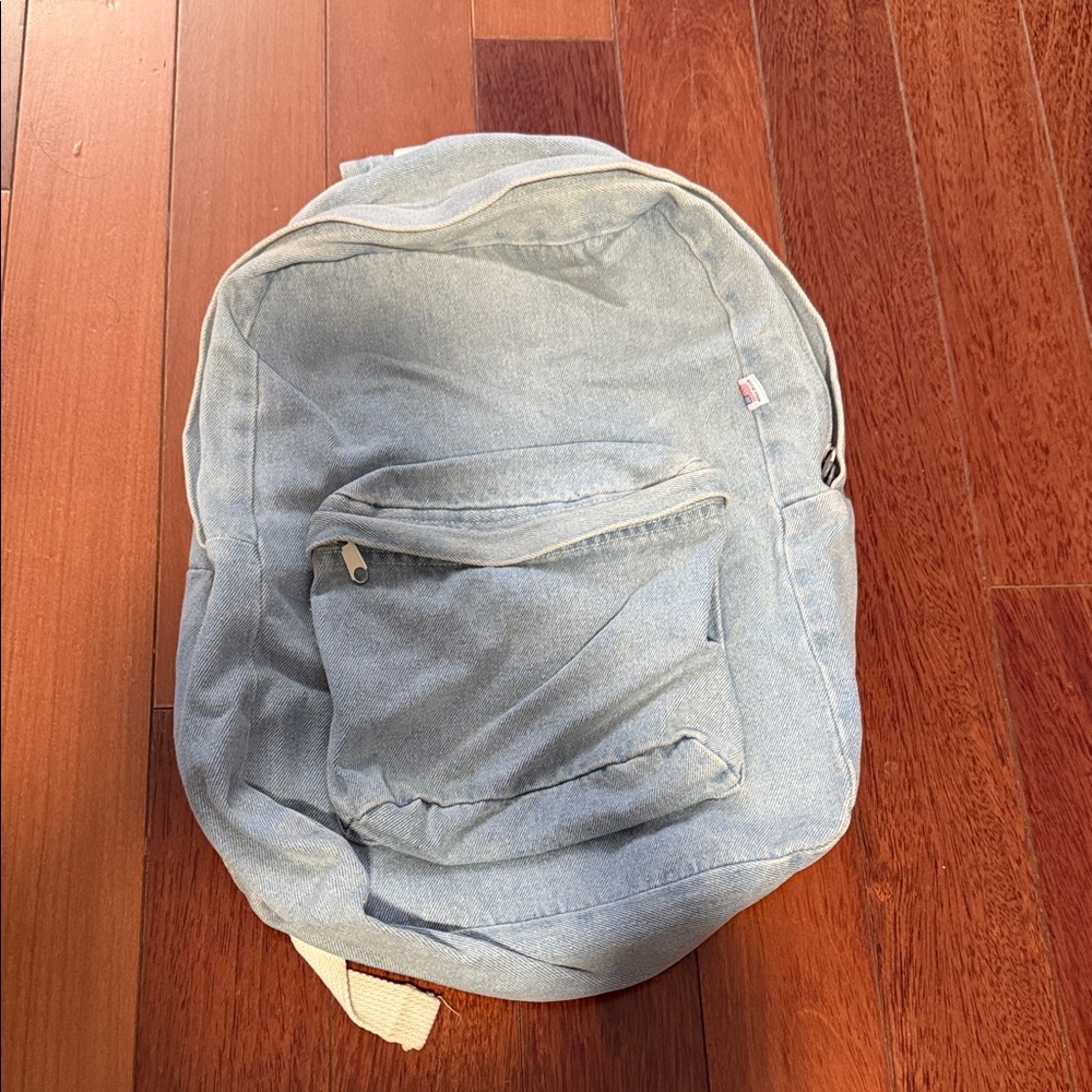 American Apparel Sky Blue Backpack
